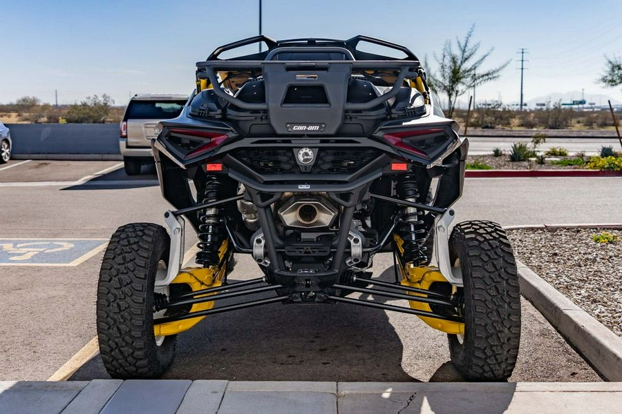 2024 Can-Am® Maverick R X RS with Smart-Shox Carbon Black & Neo Yellow