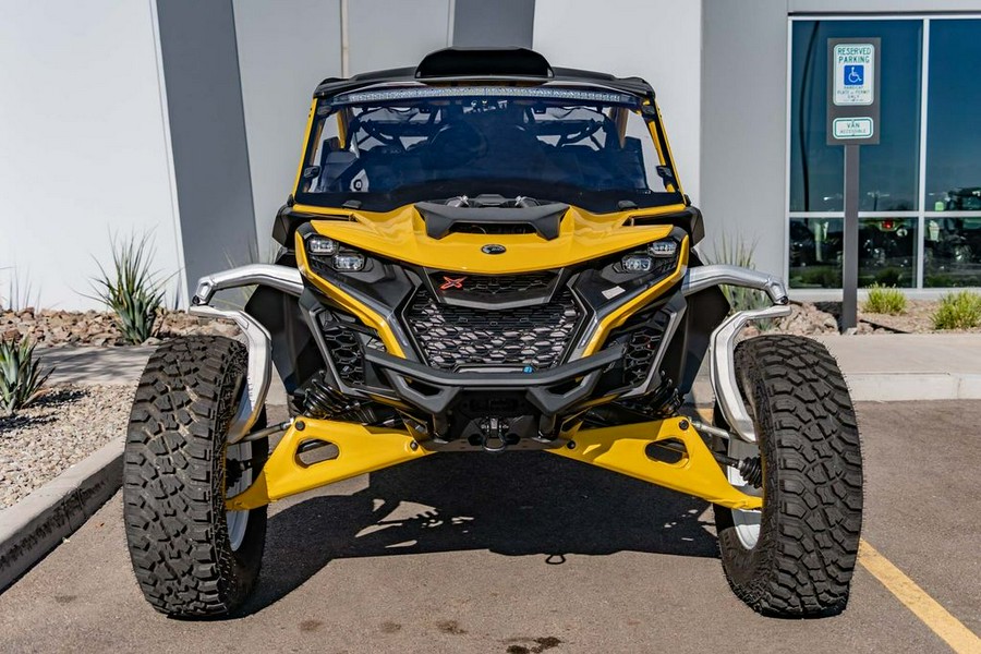 2024 Can-Am® Maverick R X RS with Smart-Shox Carbon Black & Neo Yellow