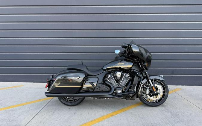 2026 Indian Motorcycle® Chieftain® PowerPlus Dark Horse® 112 w/PowerBand Black Crystal w/Black Meta