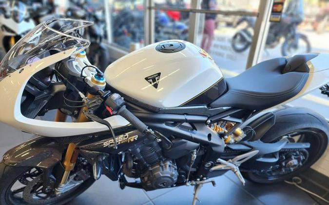 2022 Triumph Speed Triple 1200 RR Crystal White Storm Grey