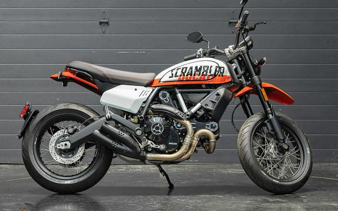 2022 Ducati Scrambler Urban Motard Star White Silk and Ducati GP ’19 Red