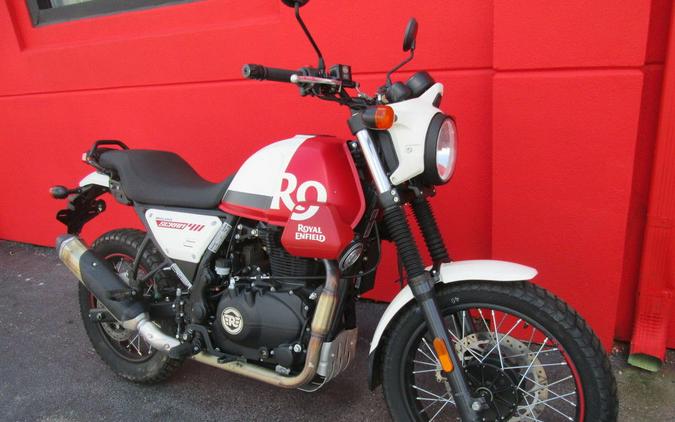 2023 Royal Enfield Scram 411 White Flame