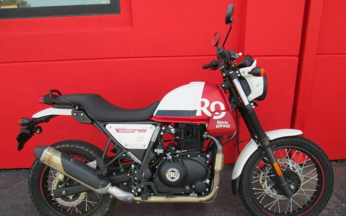 2023 Royal Enfield Scram 411 White Flame