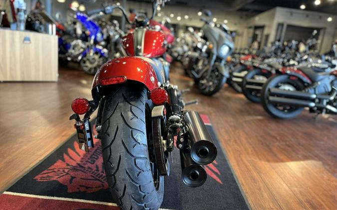 2022 Indian Motorcycle® Chief® Bobber ABS Stryker Red Metallic