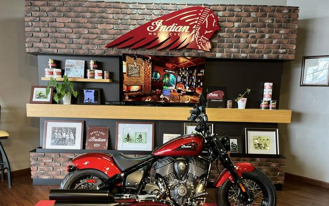 2022 Indian Motorcycle® Chief® Bobber ABS Stryker Red Metallic