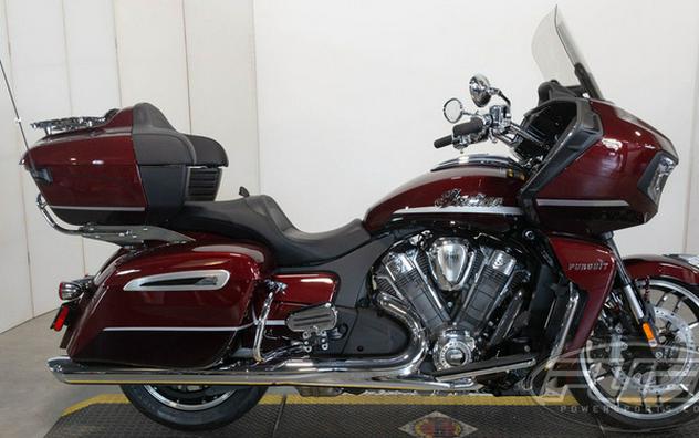 2023 Indian Pursuit Limited Maroon Metallic Crimson Metallic