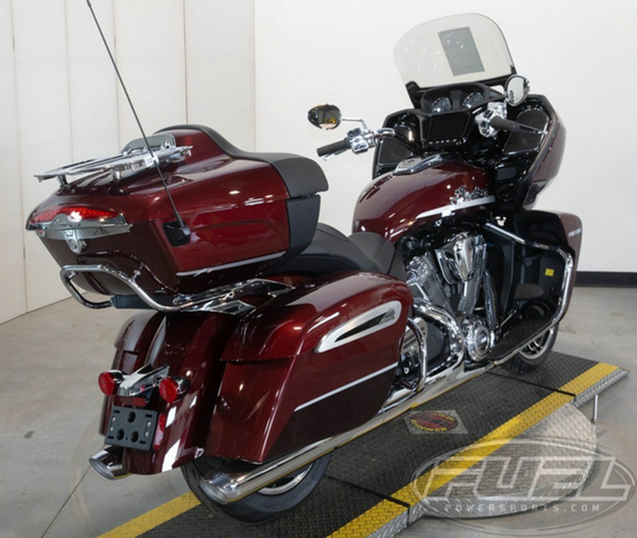 2023 Indian Pursuit Limited Maroon Metallic Crimson Metallic