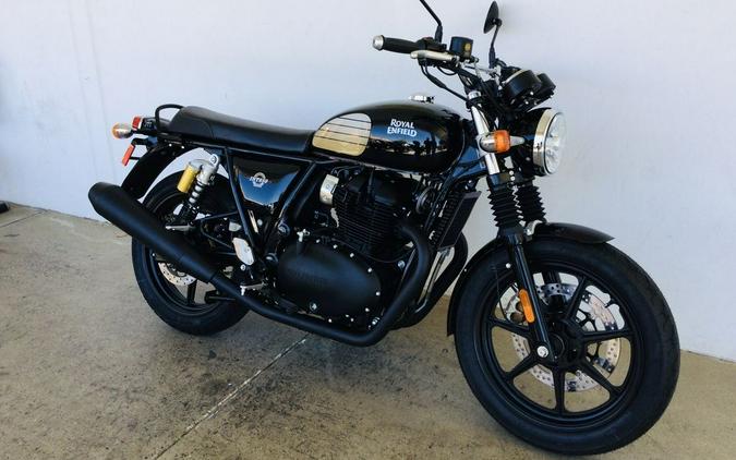 2024 Royal Enfield INT650 Black Ray