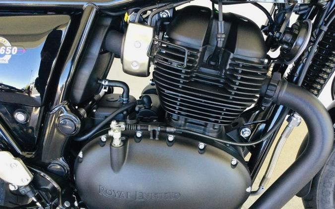 2024 Royal Enfield INT650 Black Ray