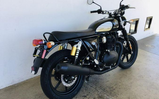 2024 Royal Enfield INT650 Black Ray