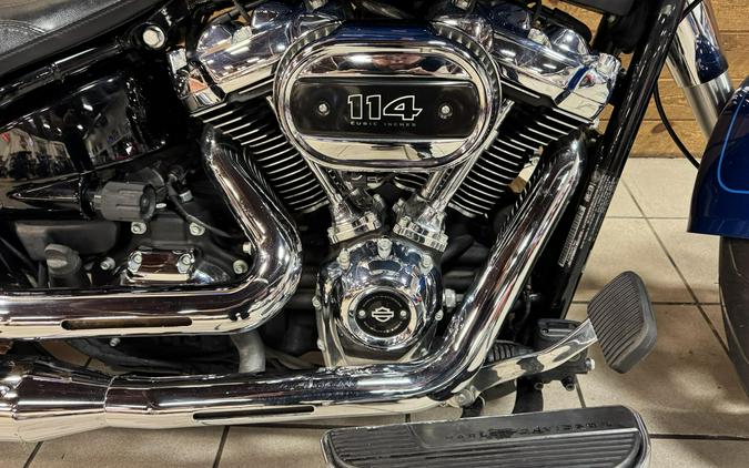2022 Harley-Davidson® Fat Boy® 114 Reef Blue FLFBS