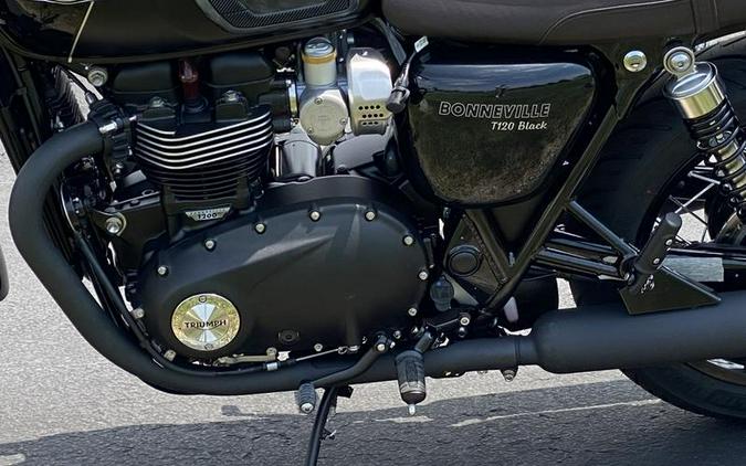 2023 Triumph Bonneville T120 Black Jet Black