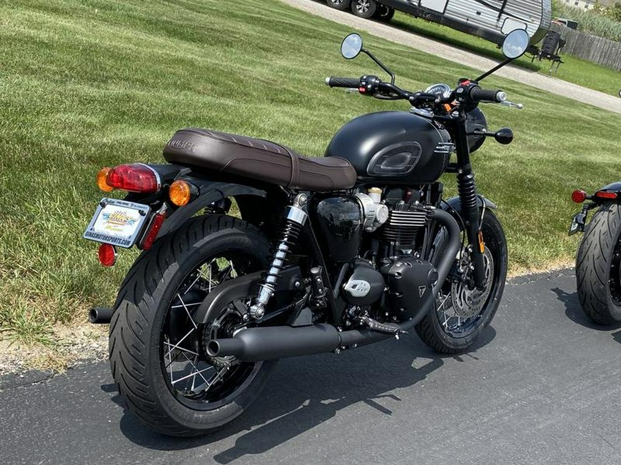 2023 Triumph Bonneville T120 Black Jet Black