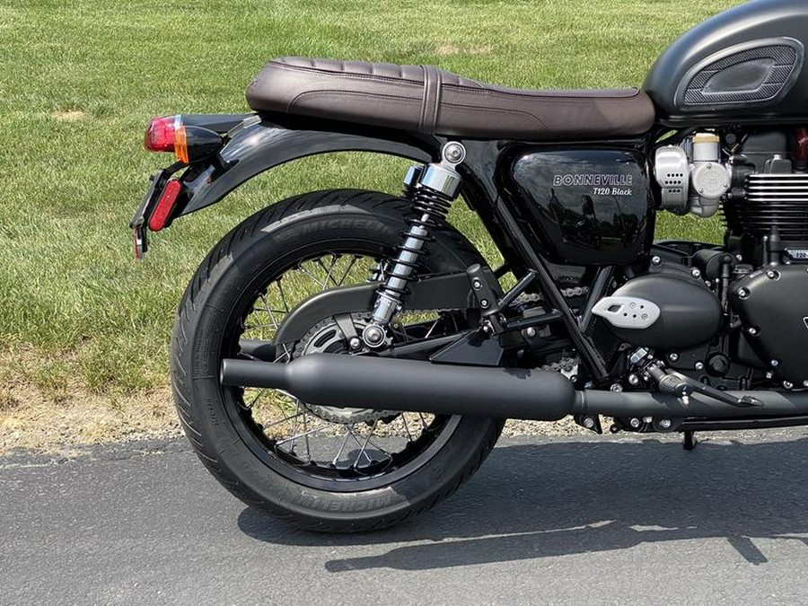 2023 Triumph Bonneville T120 Black Jet Black