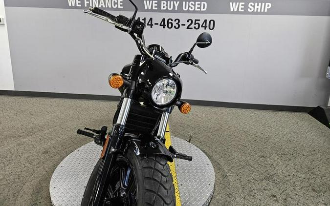 2019 Indian Motorcycle® Scout® Bobber ABS Thunder Black