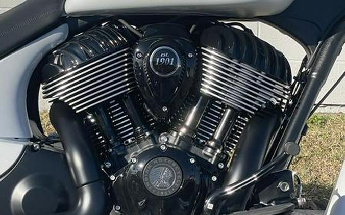 2026 Indian Motorcycle® SPRINGFIELD DH, GHOST WHITE MTLLC SMK, 49ST Dark Horse®