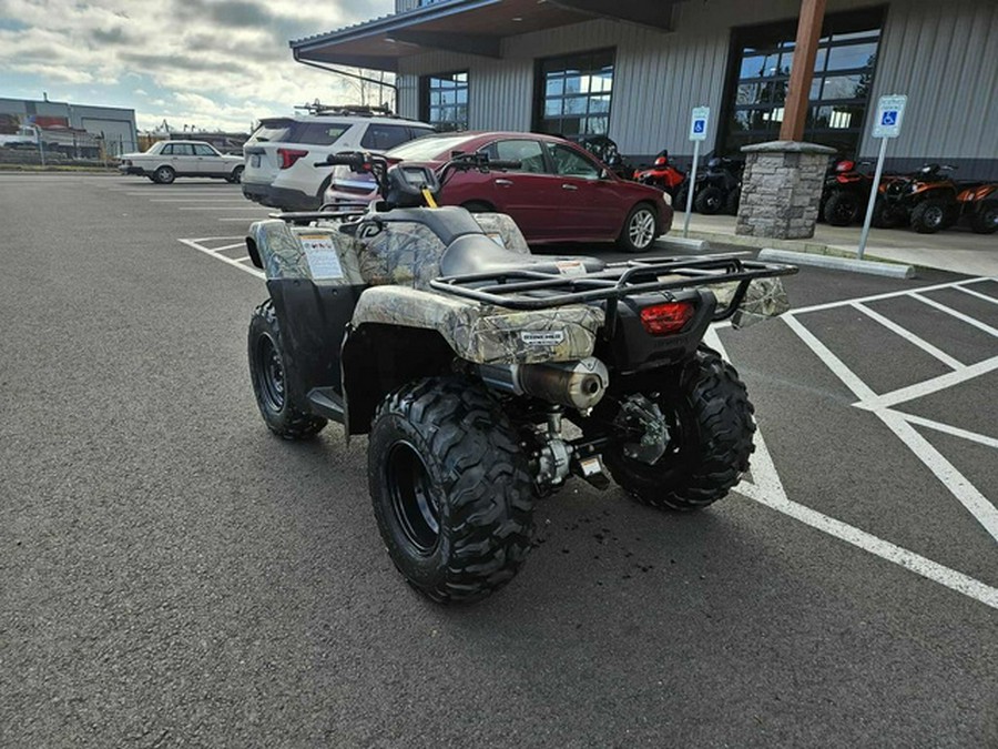 2016 Honda FourTrax Rancher 4X4 Honda Phantom Camo 4X4
