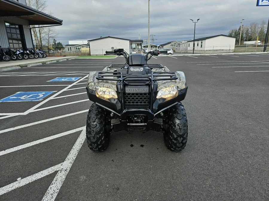 2016 Honda FourTrax Rancher 4X4 Honda Phantom Camo 4X4
