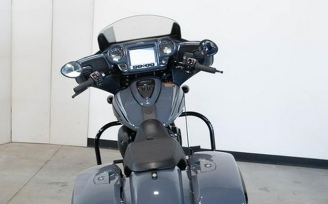 2023 Indian Chieftain Dark Horse Icon Stealth Gray Azure Cry