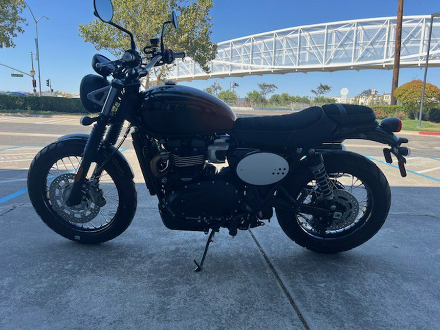 2024 Triumph Scrambler 900 - Phantom Orange/Silver Orange