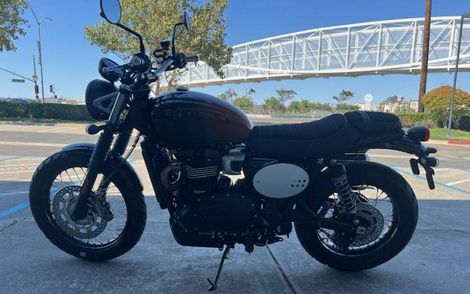 2024 Triumph Scrambler 900 - Phantom Orange/Silver Orange