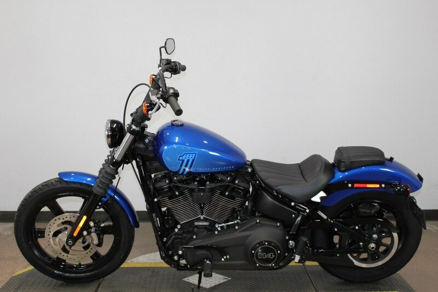Harley-Davidson Street Bob 114 2024 FXBBS 84485356 BLUE BURST