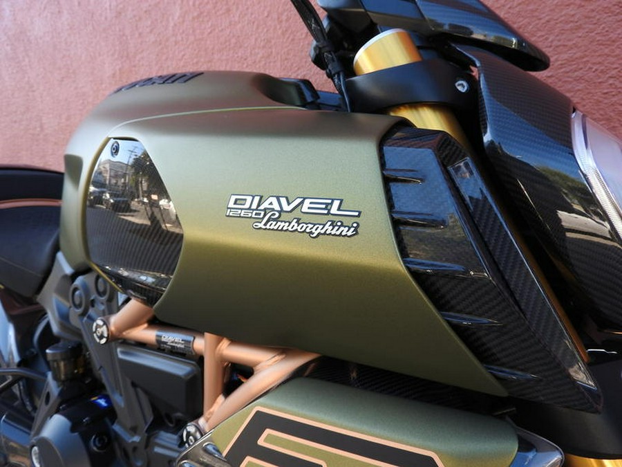 2021 Ducati Diavel 1260 Lamborghini Gea Green