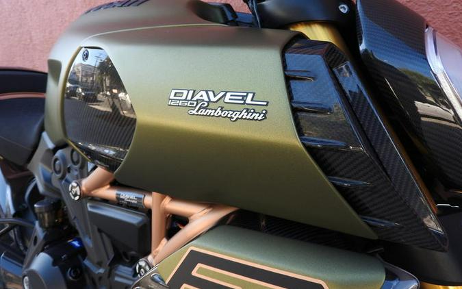 2021 Ducati Diavel 1260 Lamborghini Gea Green