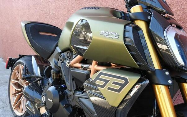 2021 Ducati Diavel 1260 Lamborghini Gea Green