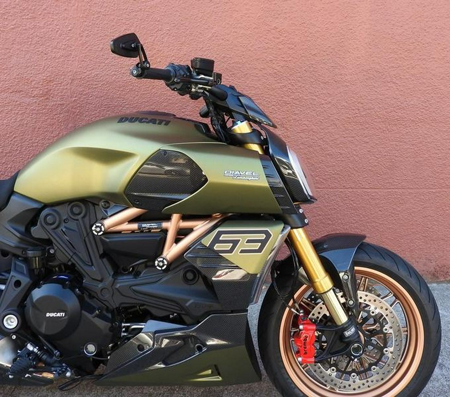 2021 Ducati Diavel 1260 Lamborghini Gea Green