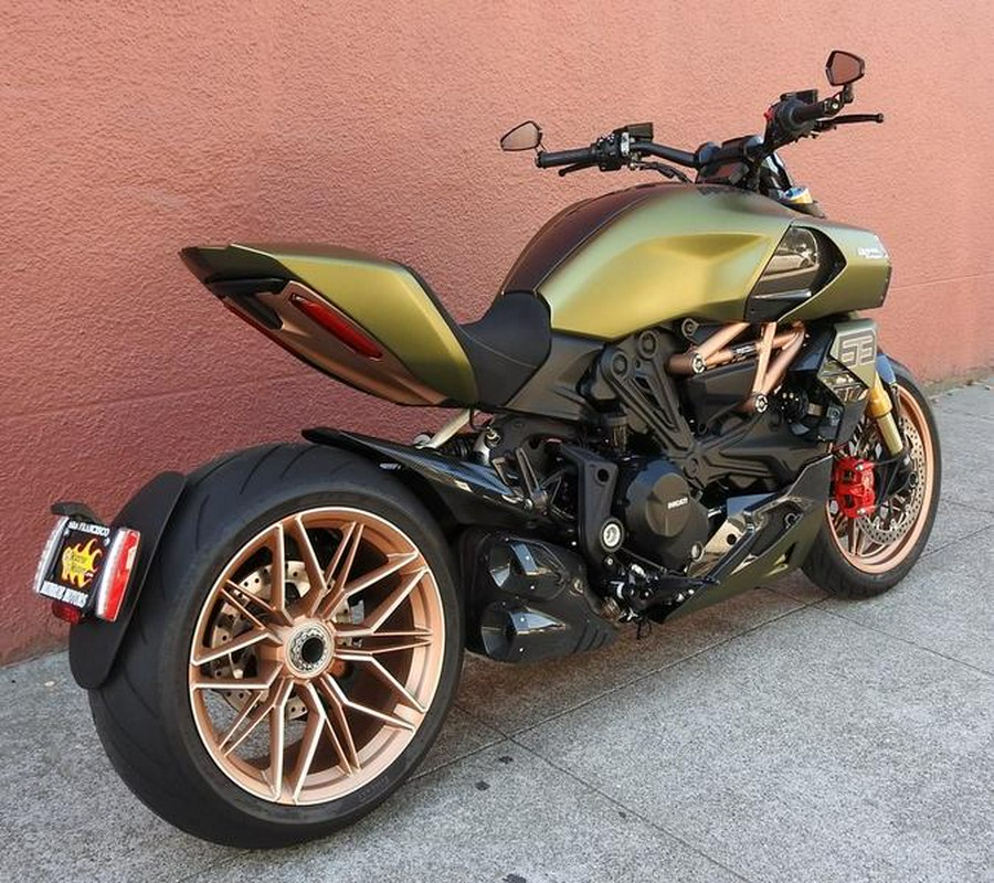 2021 Ducati Diavel 1260 Lamborghini Gea Green