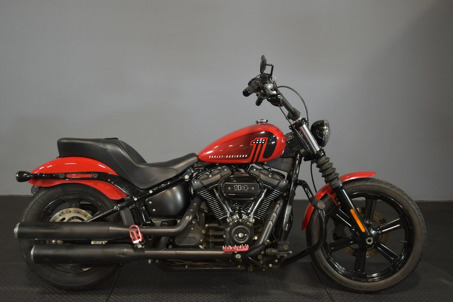 2022 Harley-Davidson Street Bob 114 Redline Red