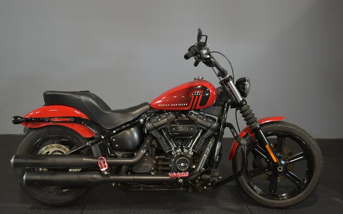 2022 Harley-Davidson Street Bob 114 Redline Red