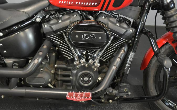 2022 Harley-Davidson Street Bob 114 Redline Red