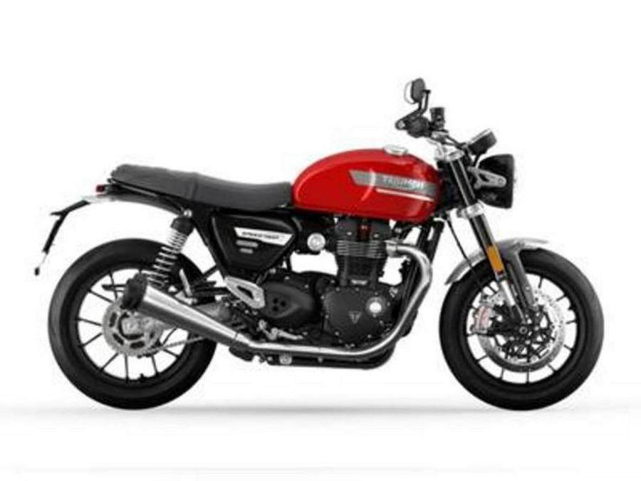 2022 Triumph Speed Twin Red Hopper