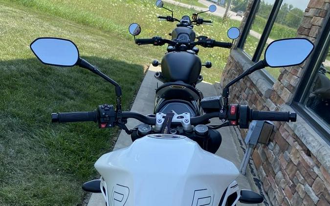 2024 Triumph Street Triple 765 R Crystal White