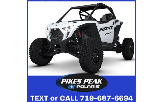 2026 Polaris RZR PRO R ULTIMATE GHOST WHITE METALLIC
