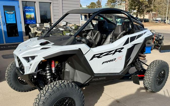 2026 Polaris RZR PRO R ULTIMATE GHOST WHITE METALLIC