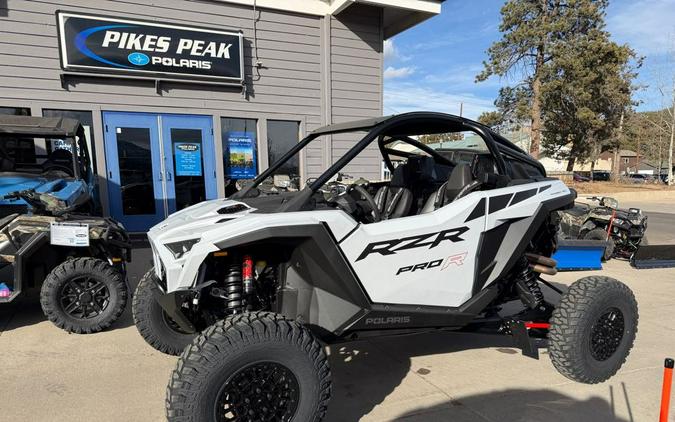 2026 Polaris RZR PRO R ULTIMATE GHOST WHITE METALLIC