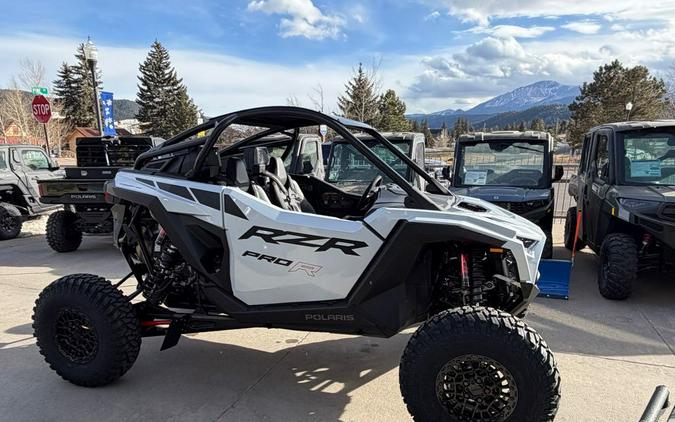 2026 Polaris RZR PRO R ULTIMATE GHOST WHITE METALLIC