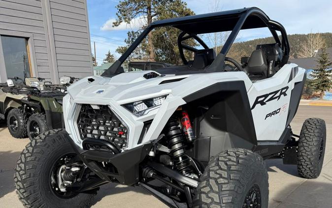 2026 Polaris RZR PRO R ULTIMATE GHOST WHITE METALLIC