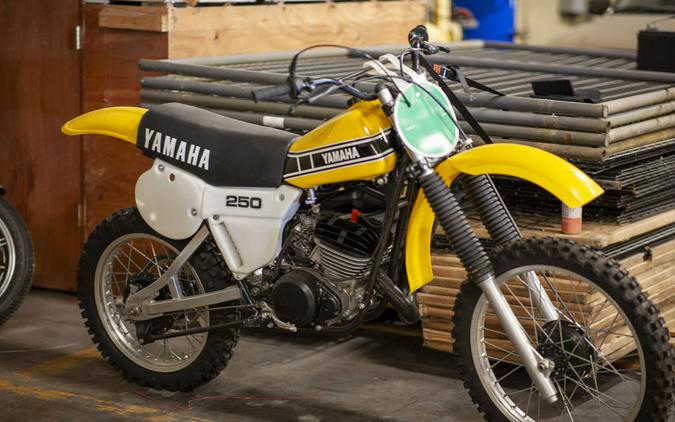 1979 yamaha yz250 - total resto