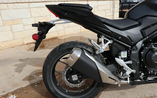 2025 HONDA CB500F ABS MATTE BLACK METALLIC