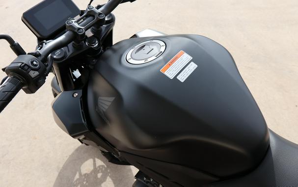 2025 HONDA CB500F ABS MATTE BLACK METALLIC