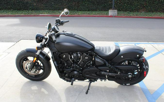 2026 Indian Motorcycle® Scout® Sixty Bobber Limited Black Smoke