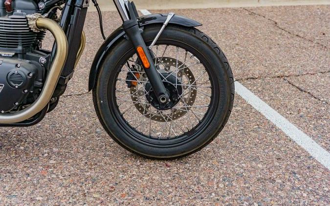 2022 Triumph Bonneville T100 Jet Black