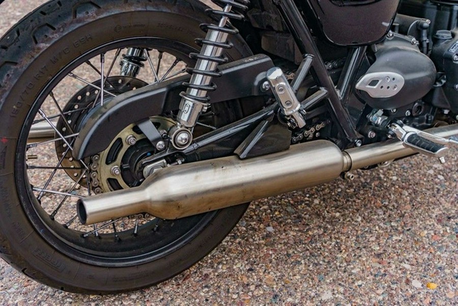 2022 Triumph Bonneville T100 Jet Black