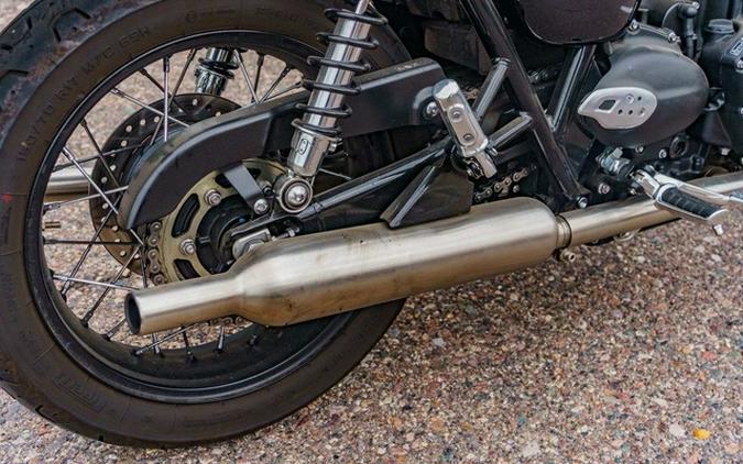 2022 Triumph Bonneville T100 Jet Black