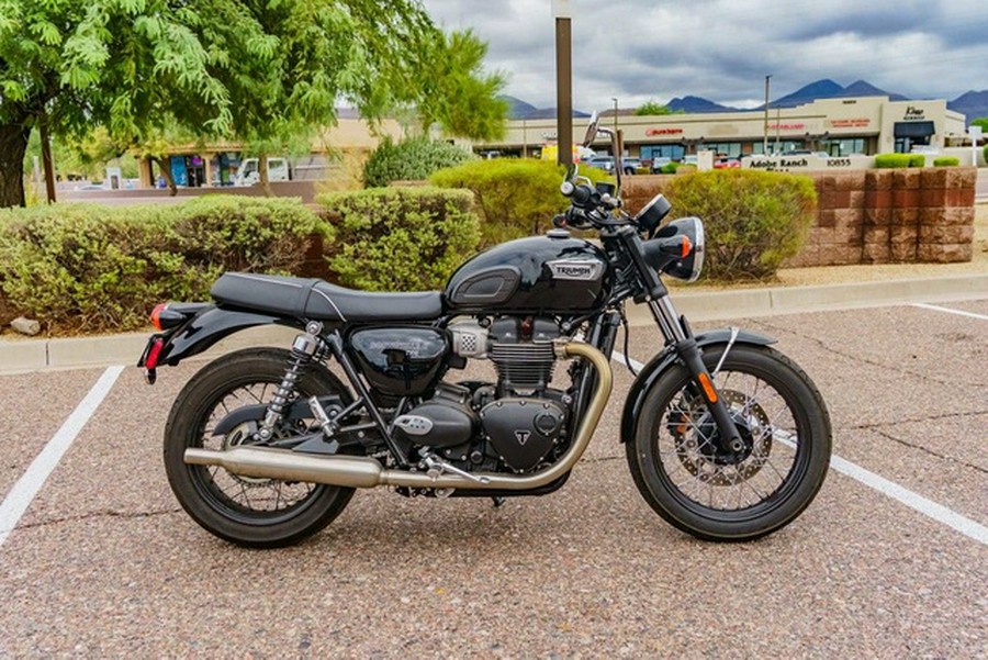2022 Triumph Bonneville T100 Jet Black