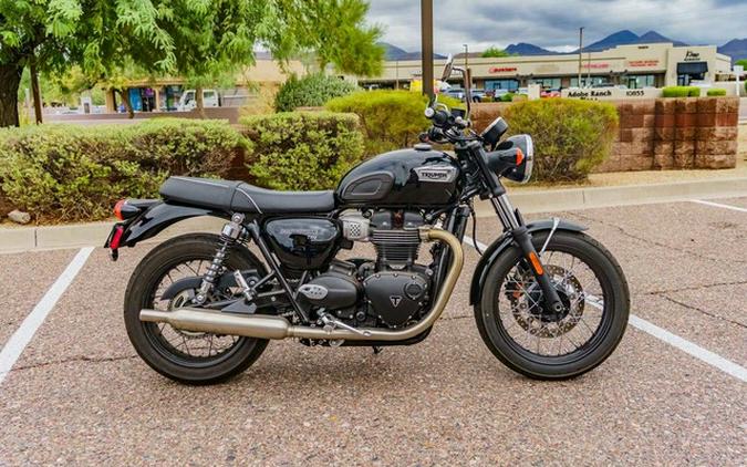 2022 Triumph Bonneville T100 Jet Black